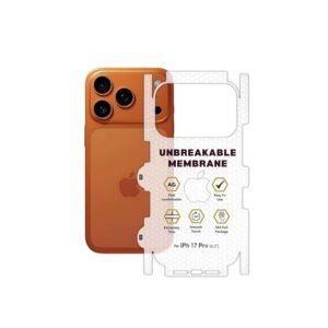 iPhone 17 Pro Back Screen Guard matte Membrane | Anti-Scratch Full Back Coverage